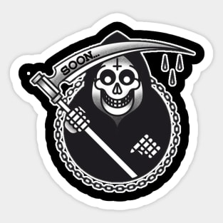 The Death Tattoo Sticker